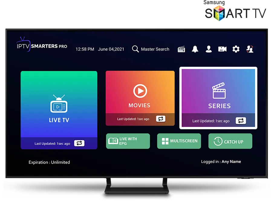 Set Up Flix IPTV On Samsung Smart TVs